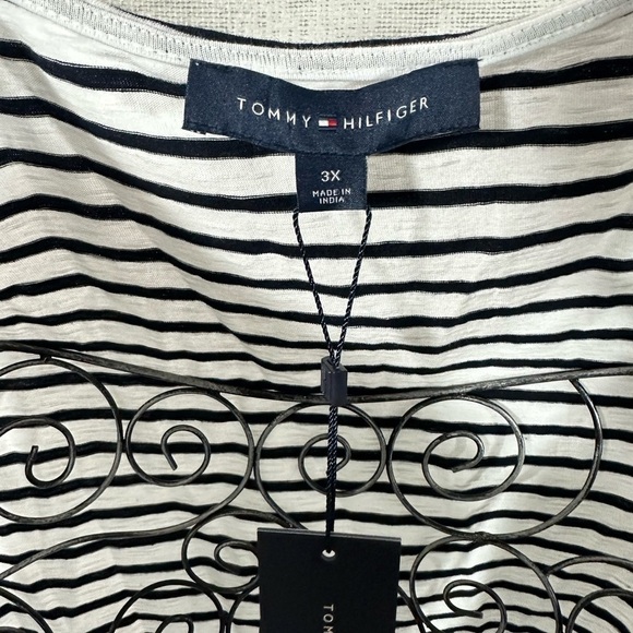 NWT Tommy Hilfiger striped tank with red embroidery size 3X - Picture 2 of 10